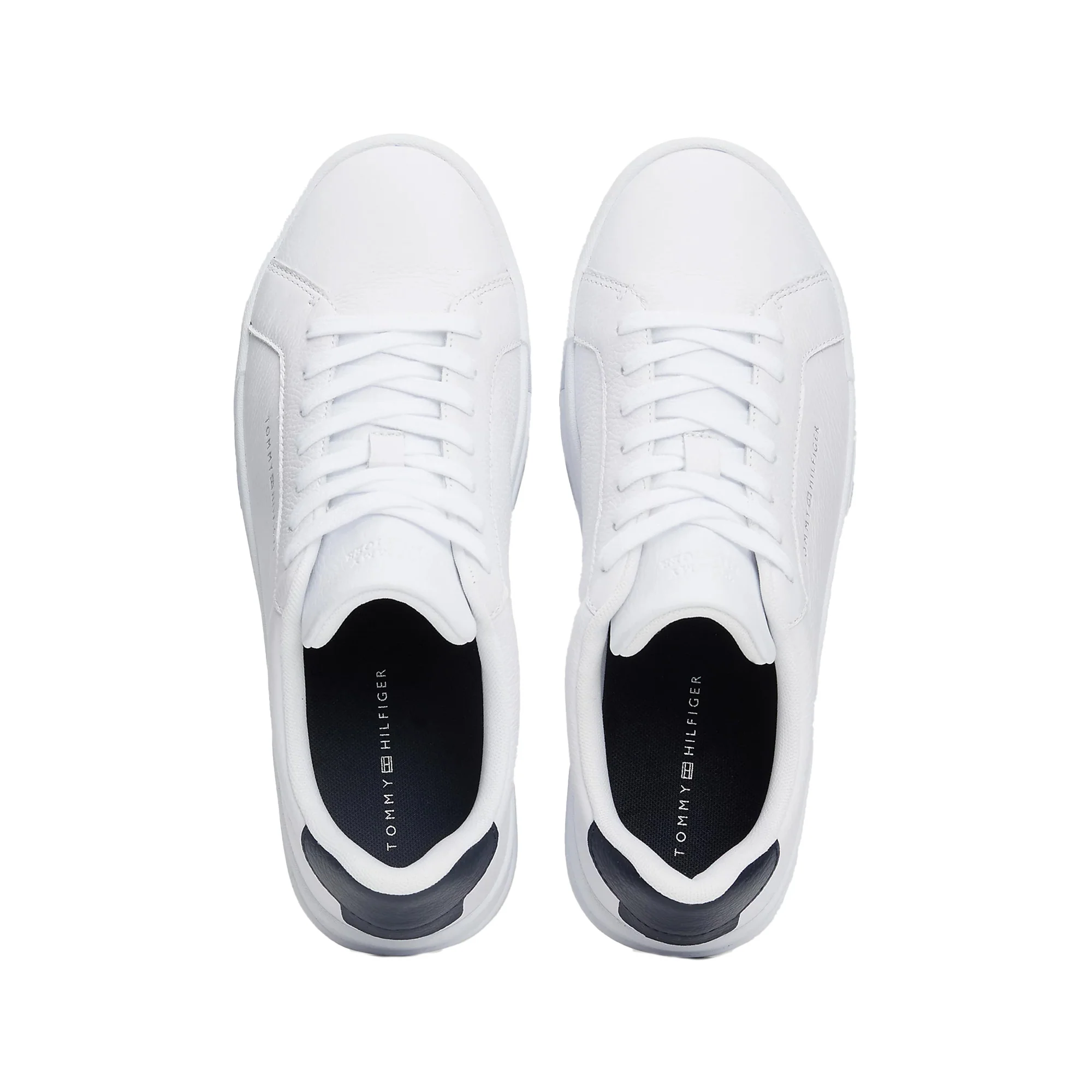 Sneakers sportive in pelle bianche - Image 4