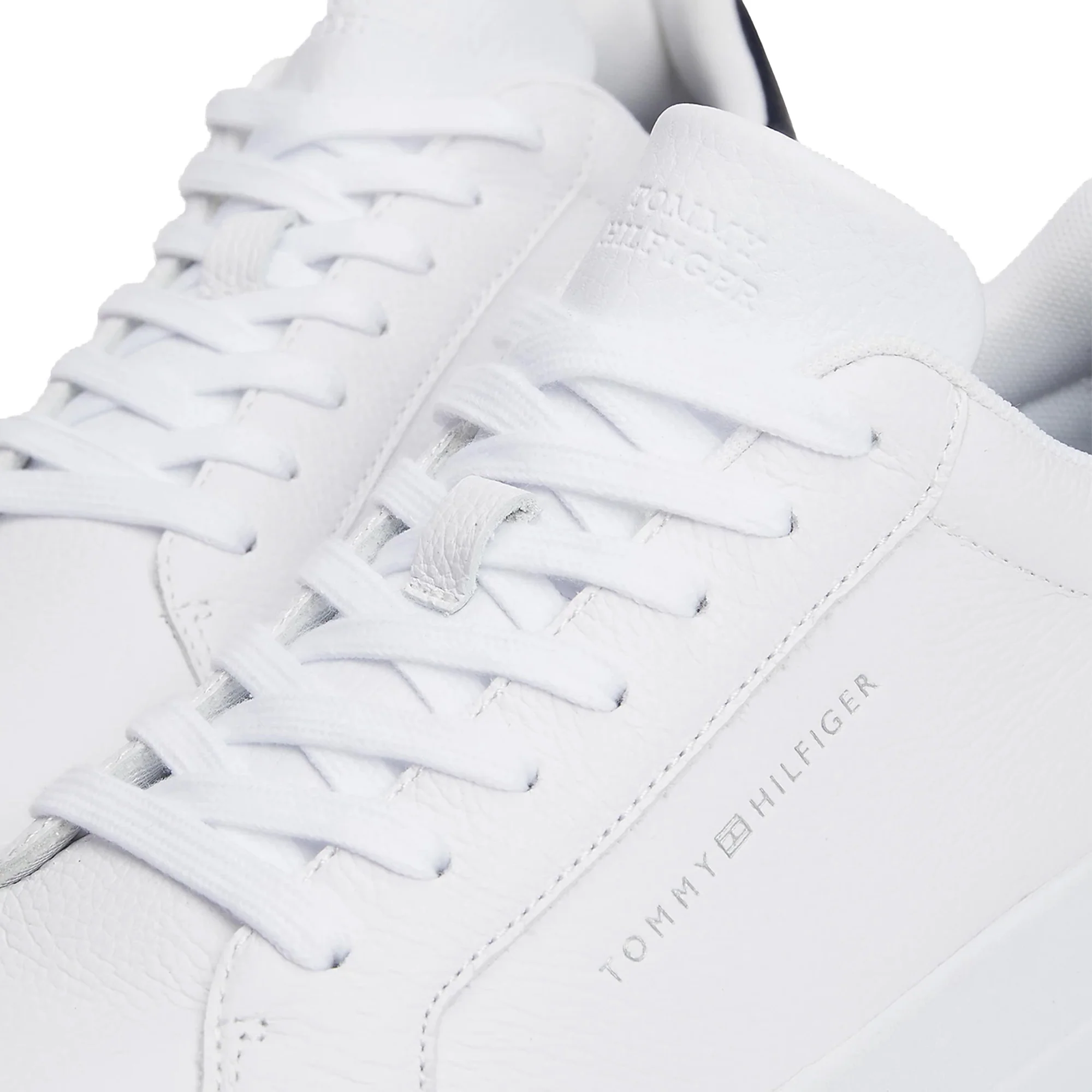 Sneakers sportive in pelle bianche - Image 5